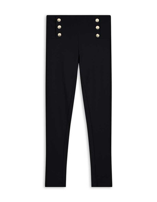 Legging - Viszkózkeverék - fekete