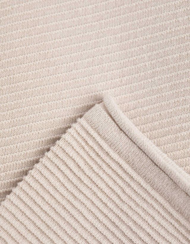 Pulóver - Kerek nyakkivágás - világos barna