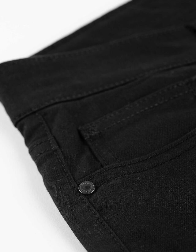 Nadrág - Egyenes fazon - fekete