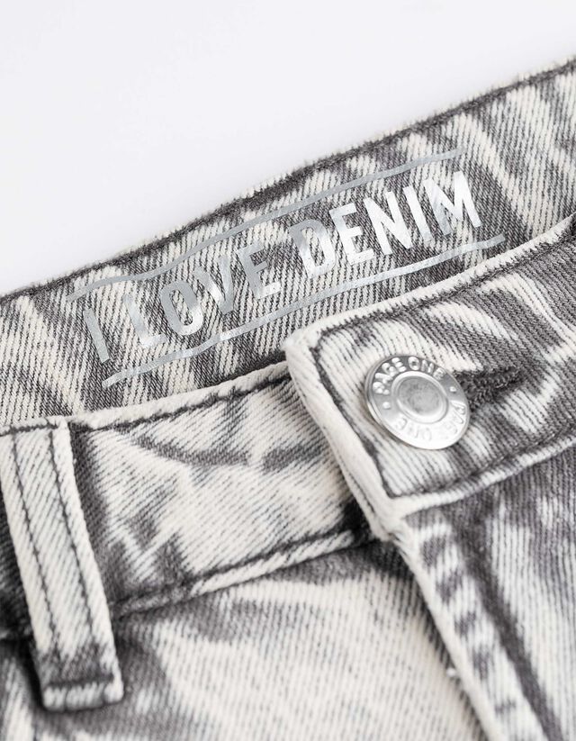 Farmernadrág - Egyenes fazon - sotetkek