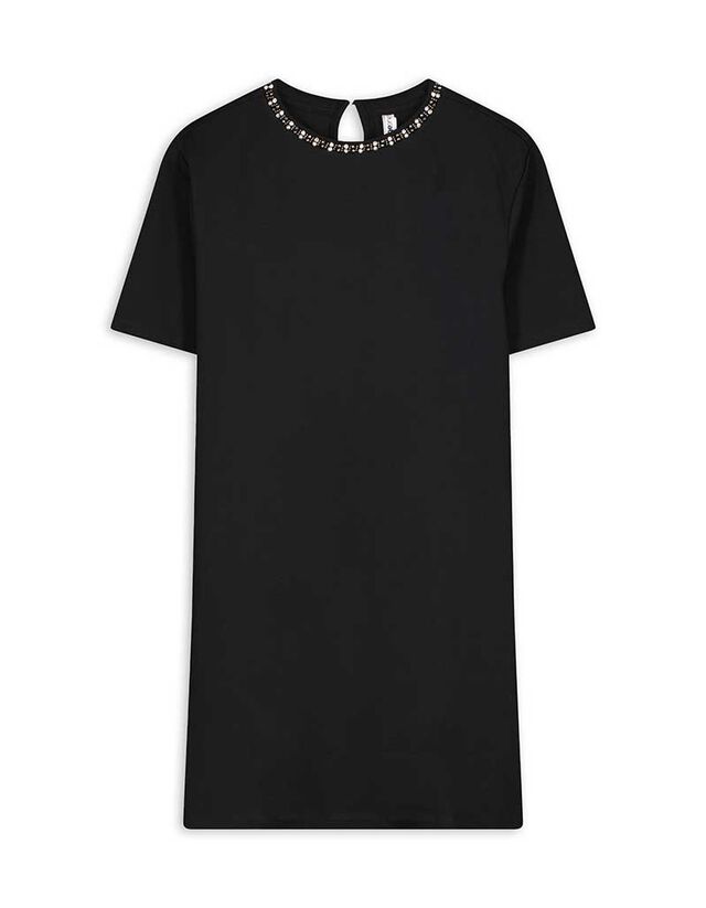 Ruha - Strasszokkal - fekete