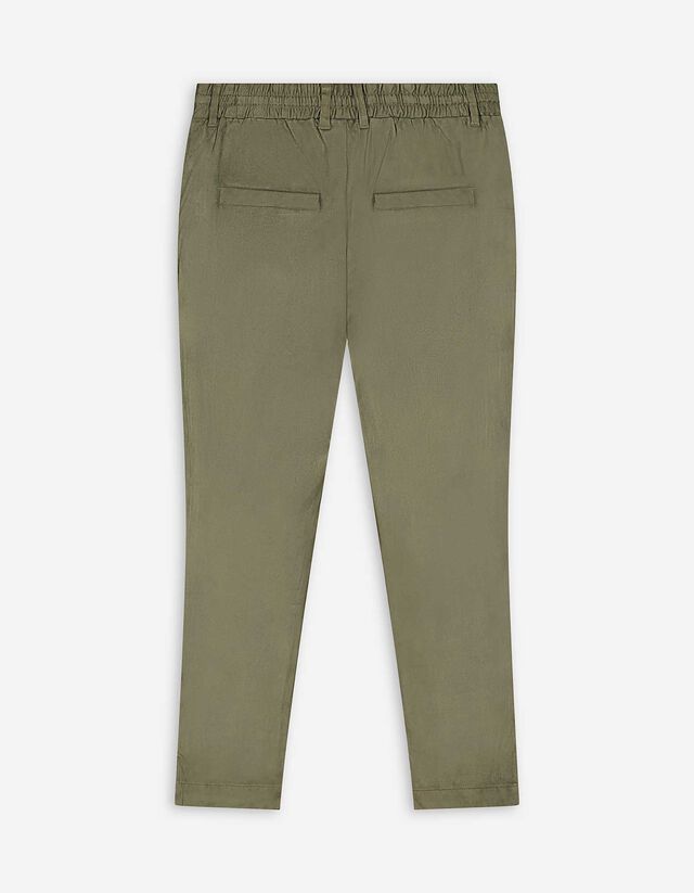 Nadrág - Velúr utánzat - sötétbarna