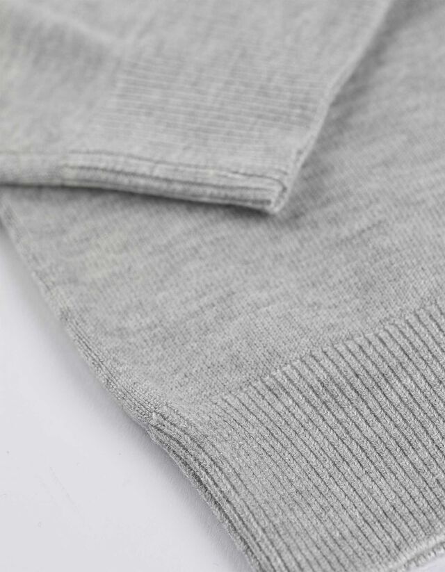 Pulóver - Viszkózkeverék - szürke