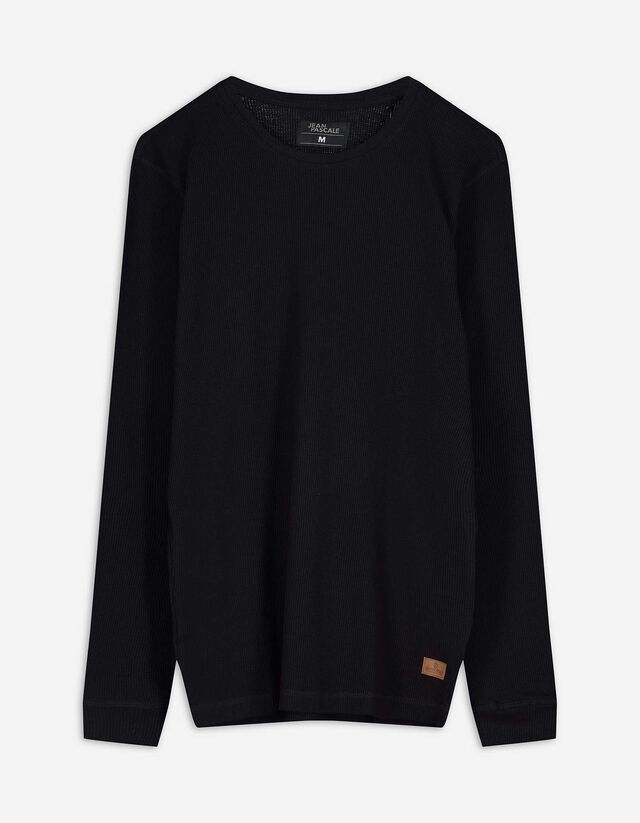 Hosszú ujjú felső - Normál fazon - szürke