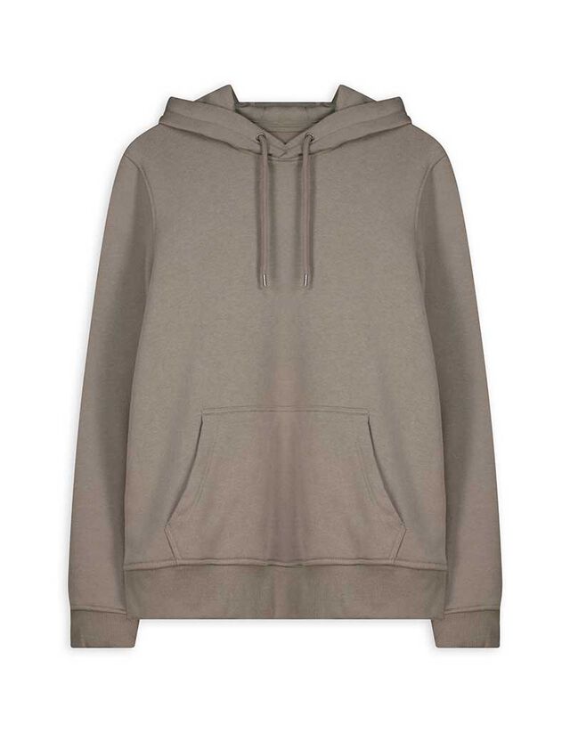 Kapucnis felső - Pamut keverék - sotetkek