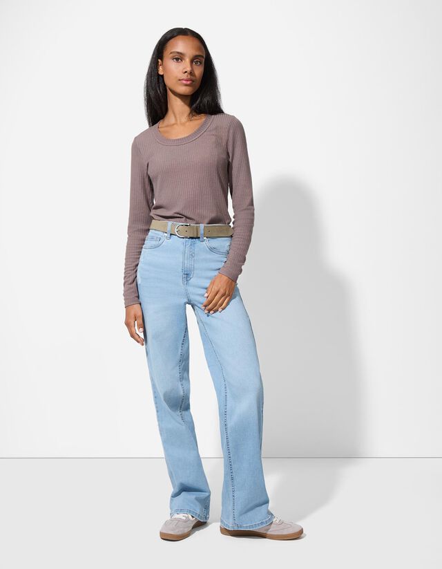 Öv - Egyszínű - világos barna