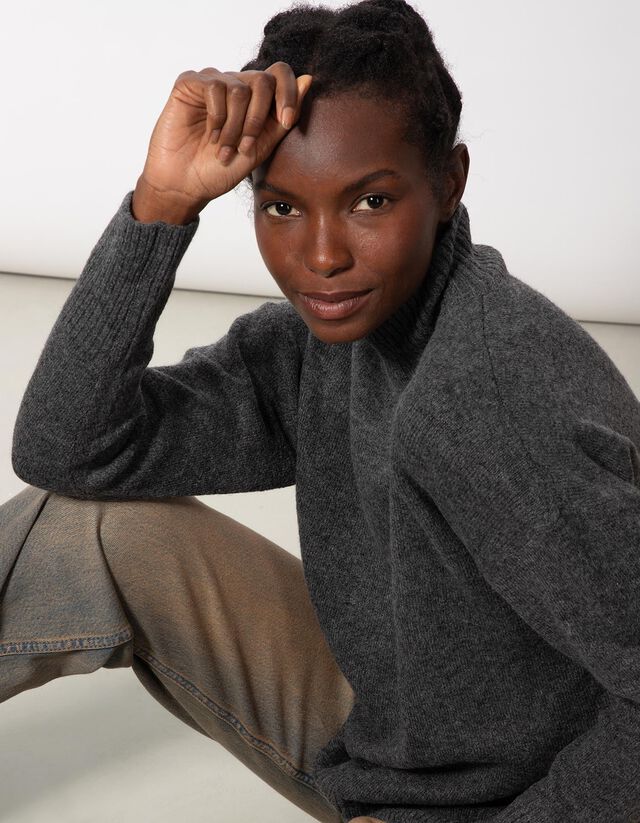 Pulóver - Mockneck - barna