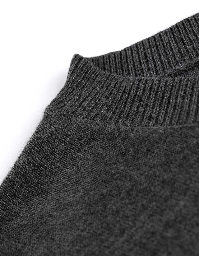 Pulóver - Viszkózkeverék - szürke