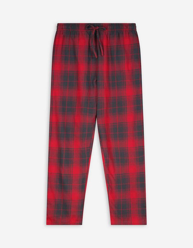 Pizsamaalsó - Flanell - sötétszürke