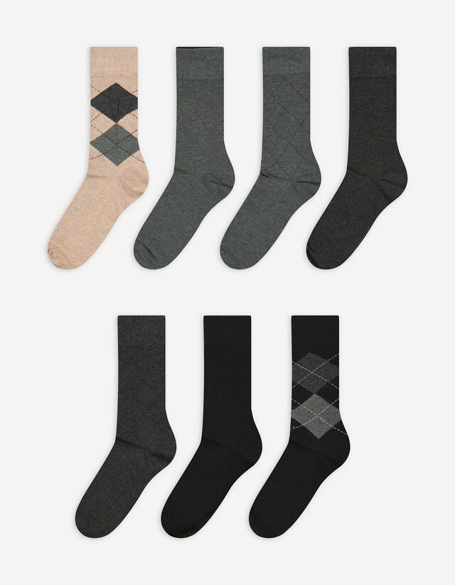 Zokni - 7 db-os csomag