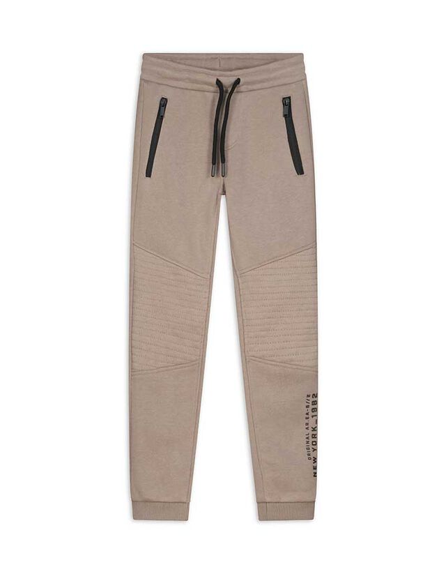 Szabadidőnadrág - Nyomott minta - sötétszürke