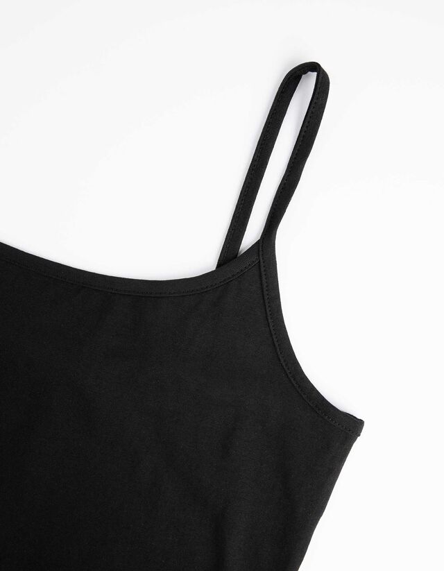 Ujjatlan felső - Spagettipántos - vilagos szurke