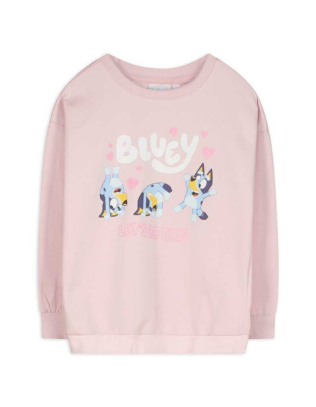 Melegítőfelső - Bluey - rozsaszin