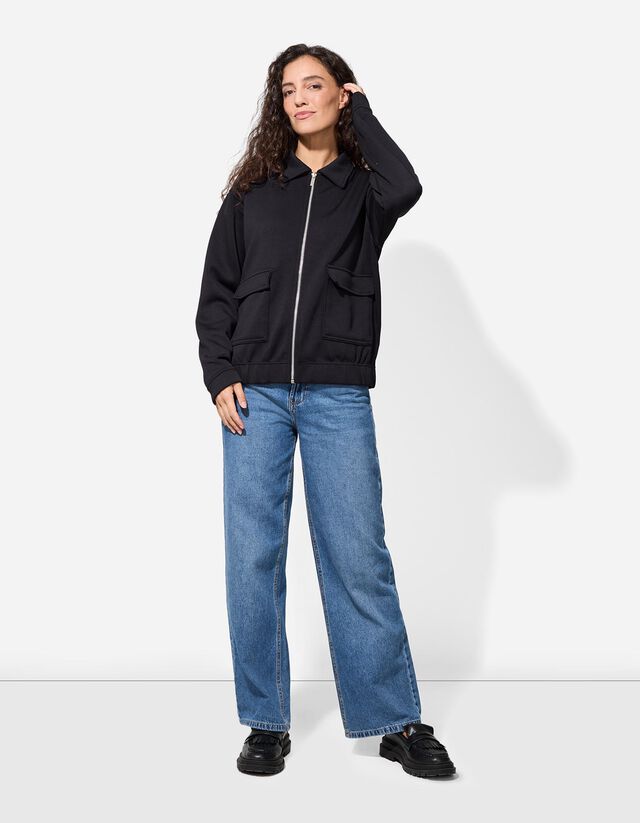 Cipzáros melegítőfelső - Cipzáros - barna