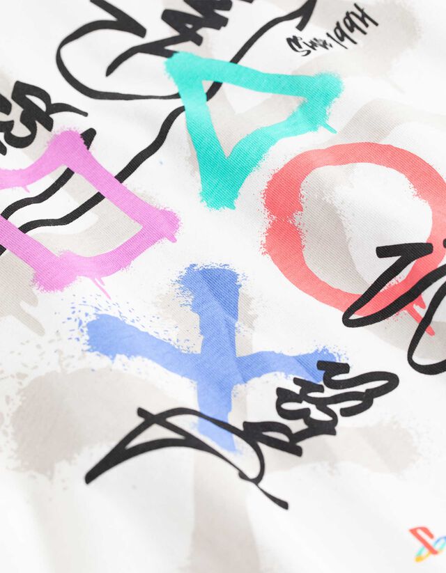 Póló - PlayStation - fekete