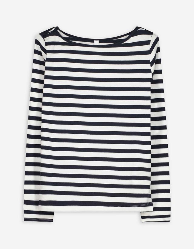 Hosszú ujjú felső - Pamut - sotetlila