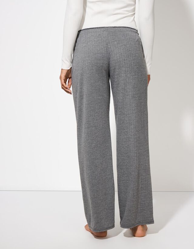 Pizsamaalsó - Strukturált anyag - szürke