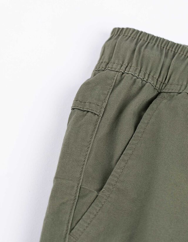 Nadrág - Twill - sötétzöld