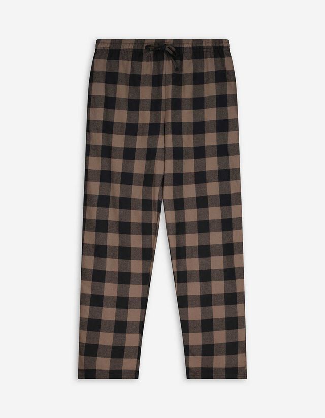 Pizsamaalsó - Flanell - sötétszürke