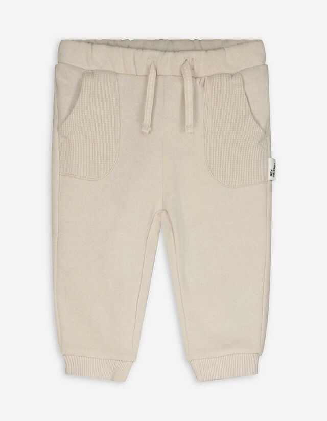 Szabadidőnadrág - Gofri szerkezet - feher