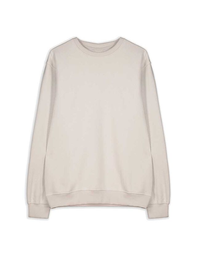 Melegítőfelső - Relax Fit - bézs