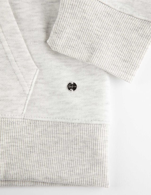 Cipzáros melegítőfelső - Normál fazon - feher