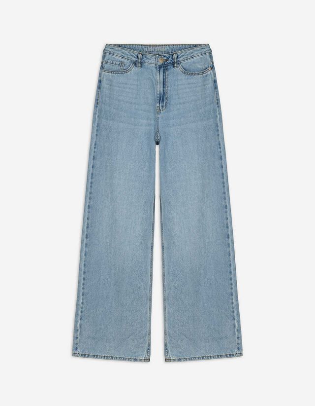 Farmernadrág - Egyenes fazon - sotetkek