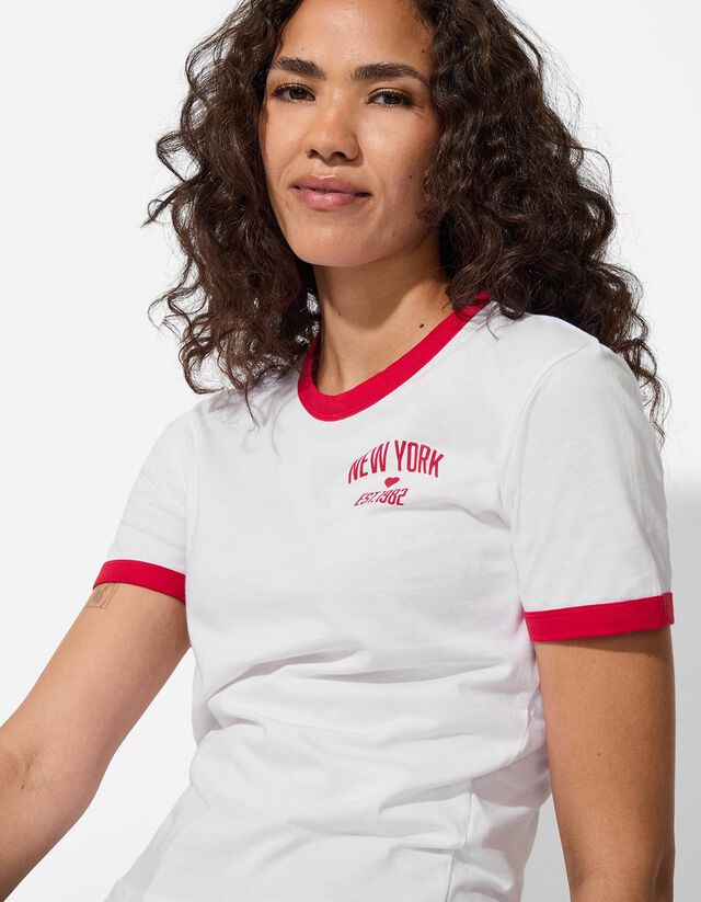 Póló - Elülső nyomtatás - feher