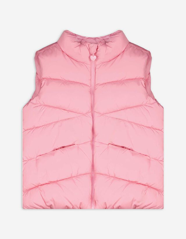 Steppelt mellény - Egyszínű - pink