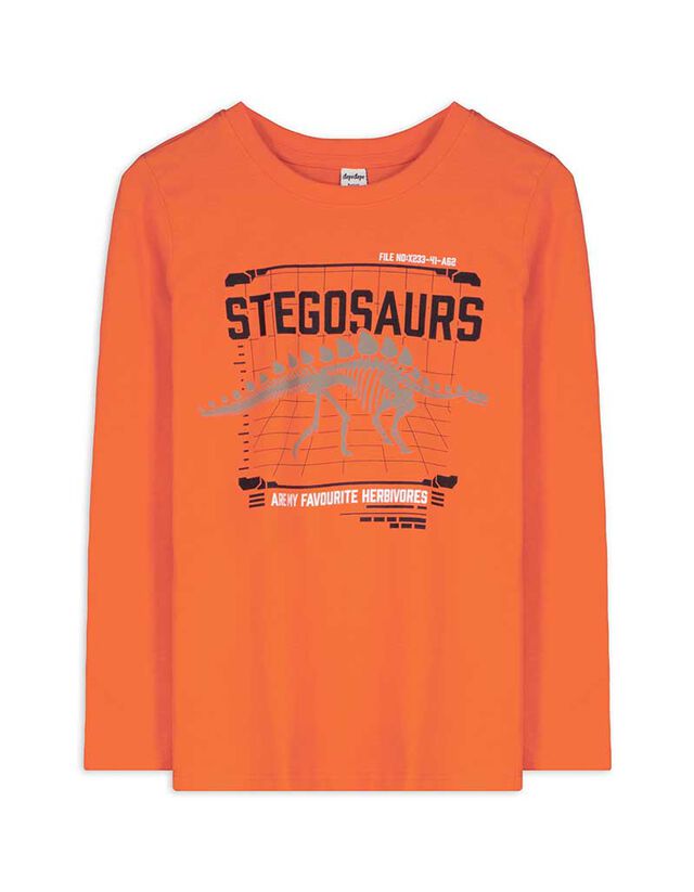 Hosszú ujjú felső - Pamut - bézs