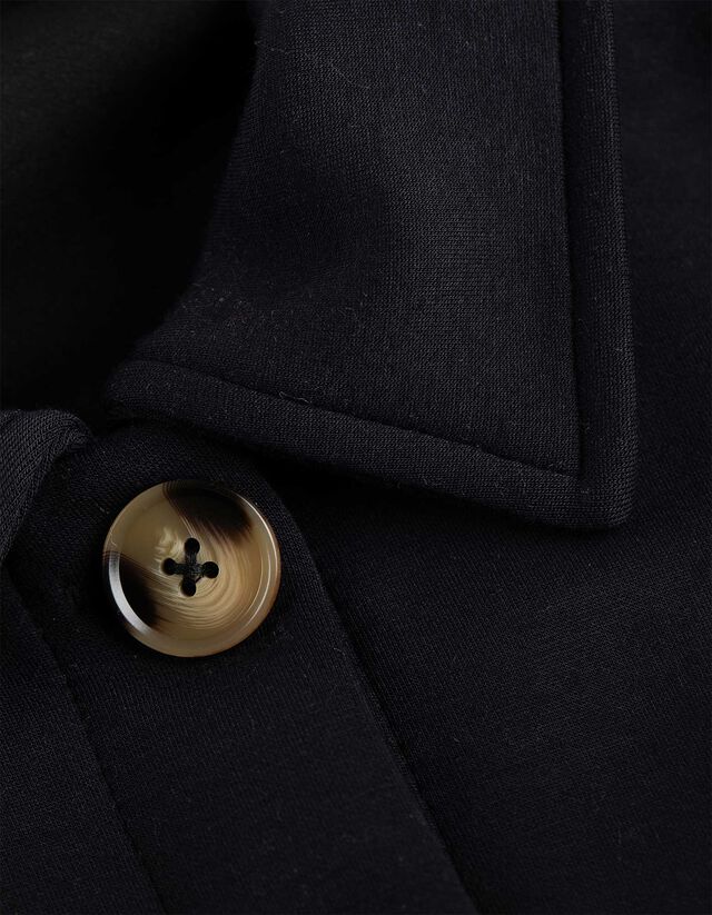 Cipzáros melegítőfelső - Modál tartalom - sotetlila