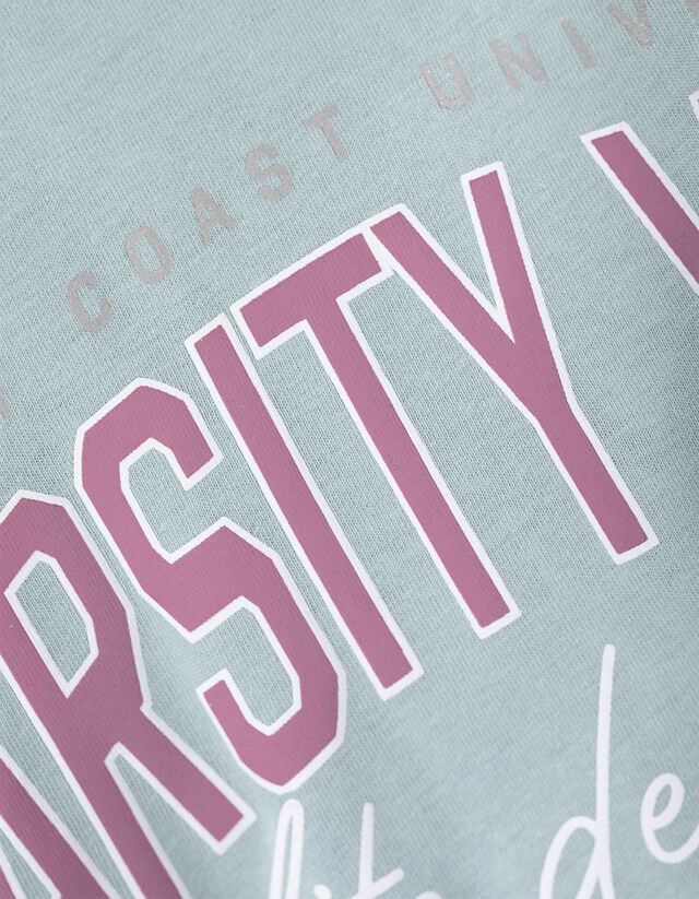 Hosszú ujjú felső - Elülső nyomtatás - pink