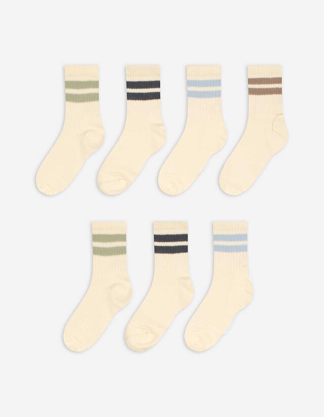 Tenisz zokni - 7 db-os csomag