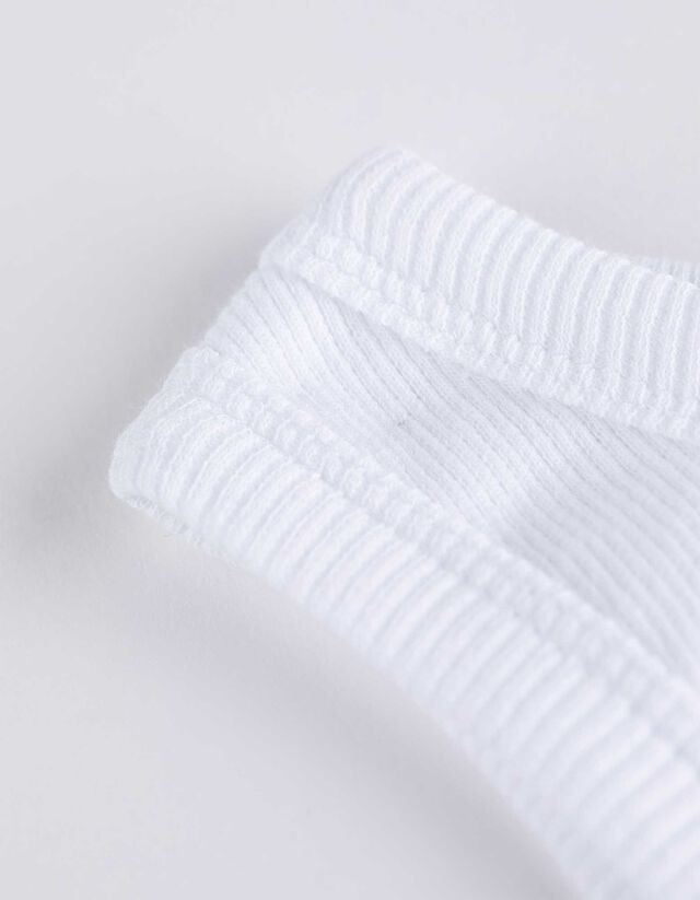 Ujjatlan felső - Bordázott - sötétbarna