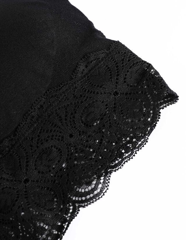 Fűző - főként varrás nélküli - fekete