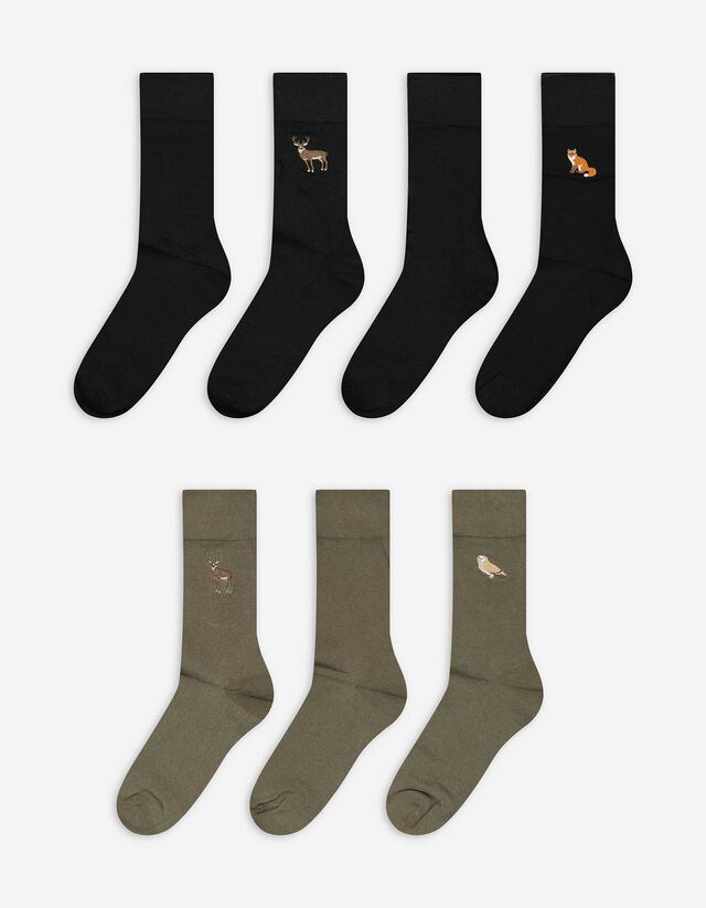 Zokni - 7 db-os csomag