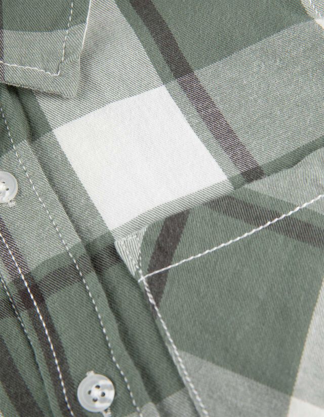 Férfi ing - Kockás - sotetkek