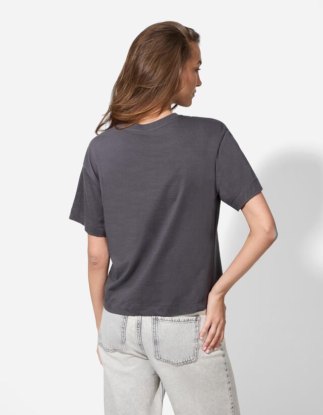 Póló - Alkalmazás - sötétszürke