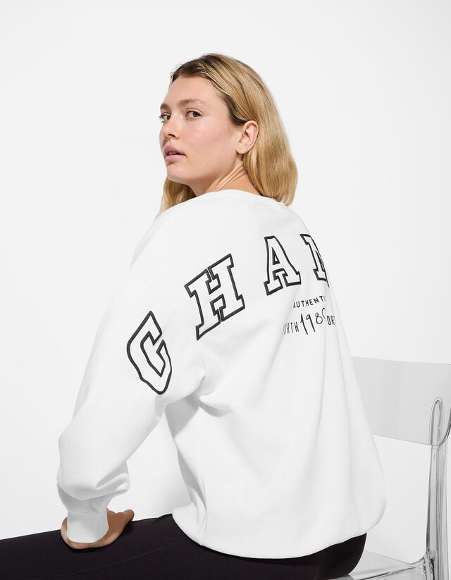 Melegítőfelső - Hátul nyomtatott minta - sötétzöld