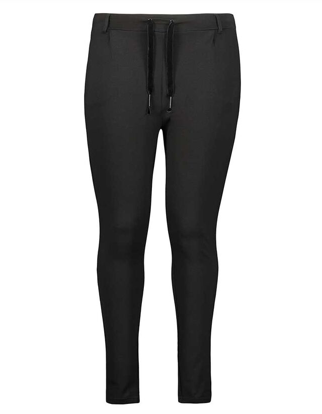 Melegítőnadrág - Zsinóros - fekete