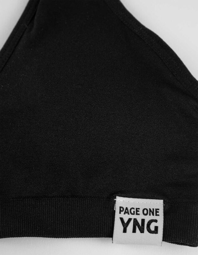 Bralette - Sztreccstartalom - fekete