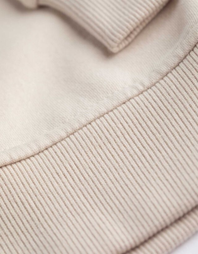 Melegítőfelső - Relax Fit - bézs