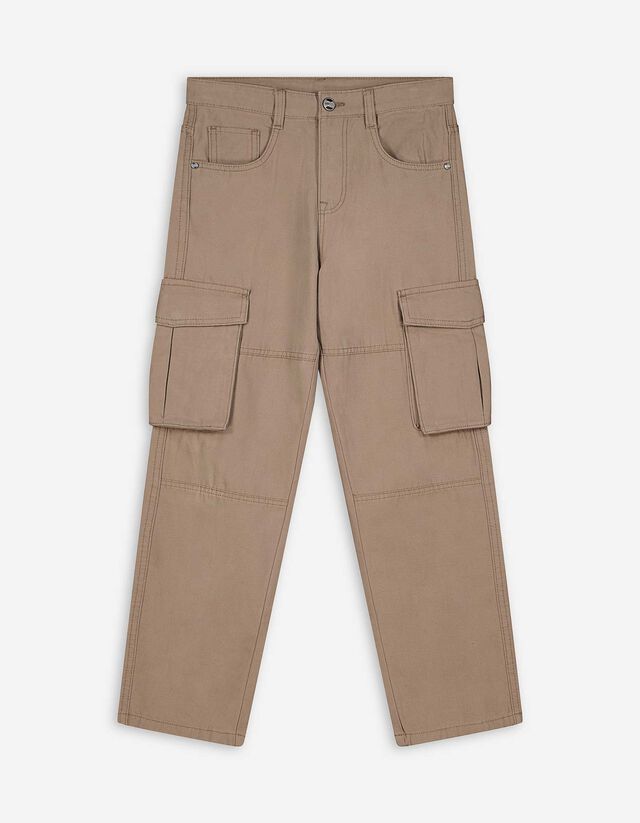 Cargo nadrág - Laza szabás - bézs
