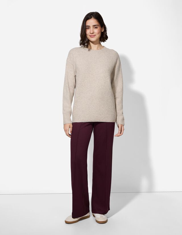 Pulóver - Kötött ruha - bézs