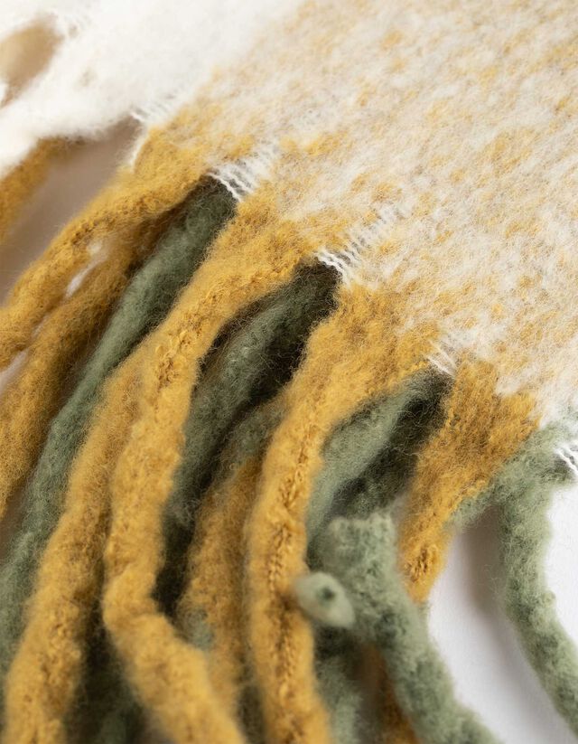 Sál - Kockás - bézs