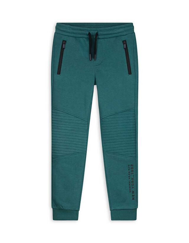 Szabadidőnadrág - Nyomott minta - sötétszürke