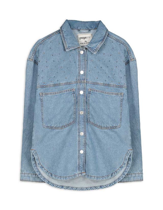 Farmering - középkék farmer - kék