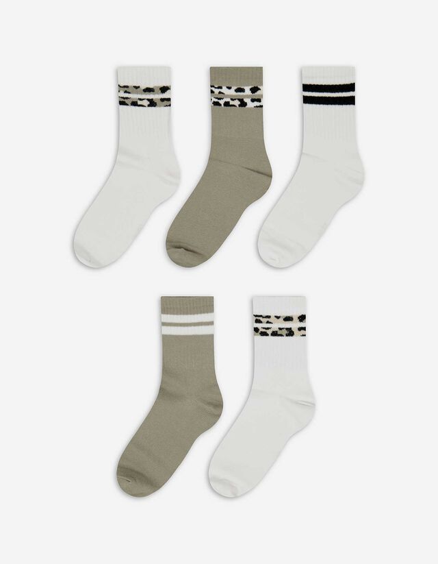 Tenisz zokni - 5 db-os csomag