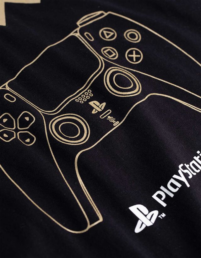 Póló - PlayStation - fekete