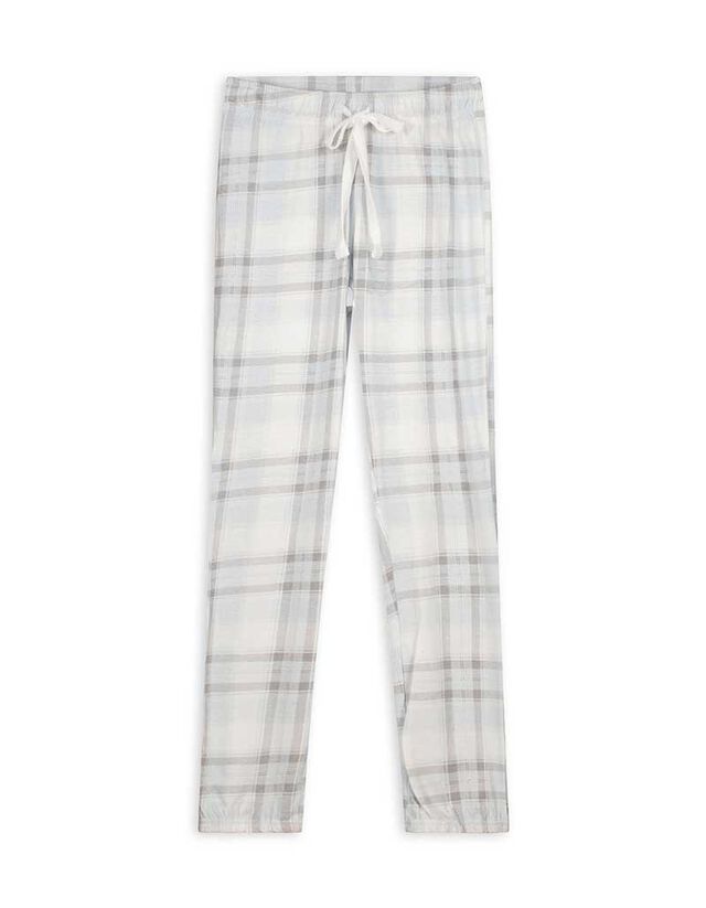 Pizsamaalsó - Kockás - feher